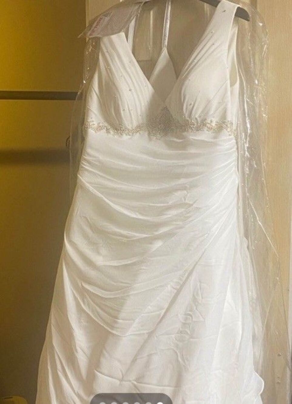 Wedding Dress Gown Size 22 Altered